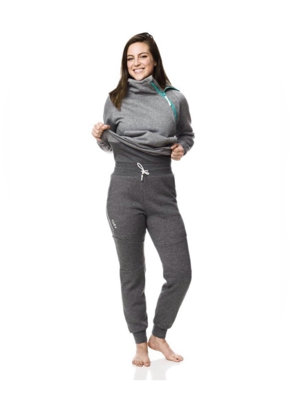 TUXY Women’s One Piece Sweatsuit - Medium